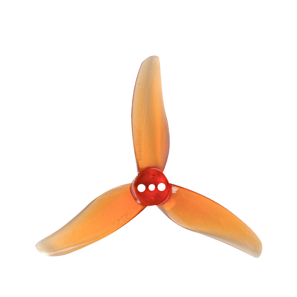 4 Pairs Gemfan Hurricane 2520 2.5x2.0 2.5 Inch 3-Blade Propeller 1.5mm Hole for RC Drone FPV Racing