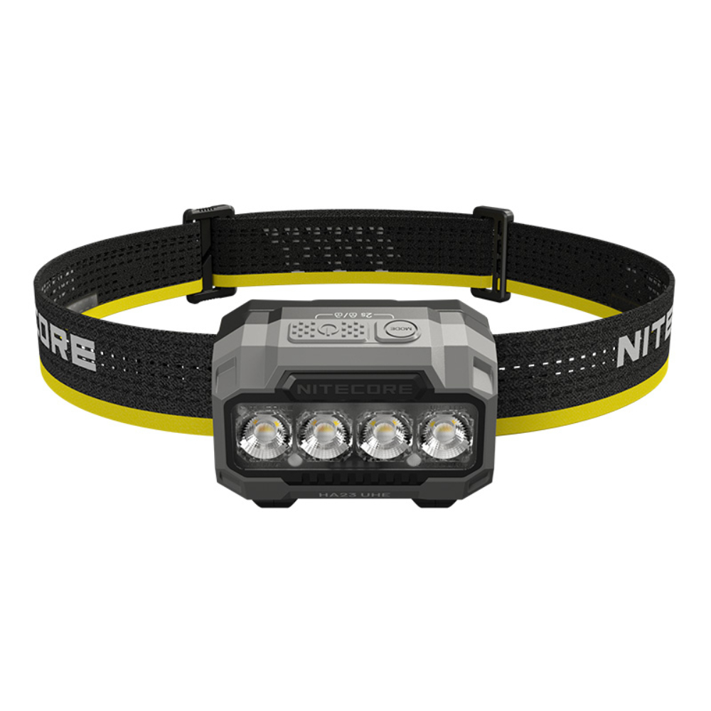 Nitecore HA23 UHE 600ルーメンAAAキャンピングヘッドランプ、複数の色