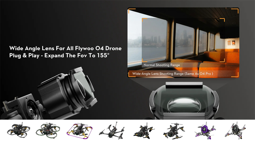 36.1g Flywoo Firefly16 1S Nano Baby V3 HD O4 Tiny Ultralight RC FPV Racing Drone PNP BNF with ROBO 1002 23500KV Motor