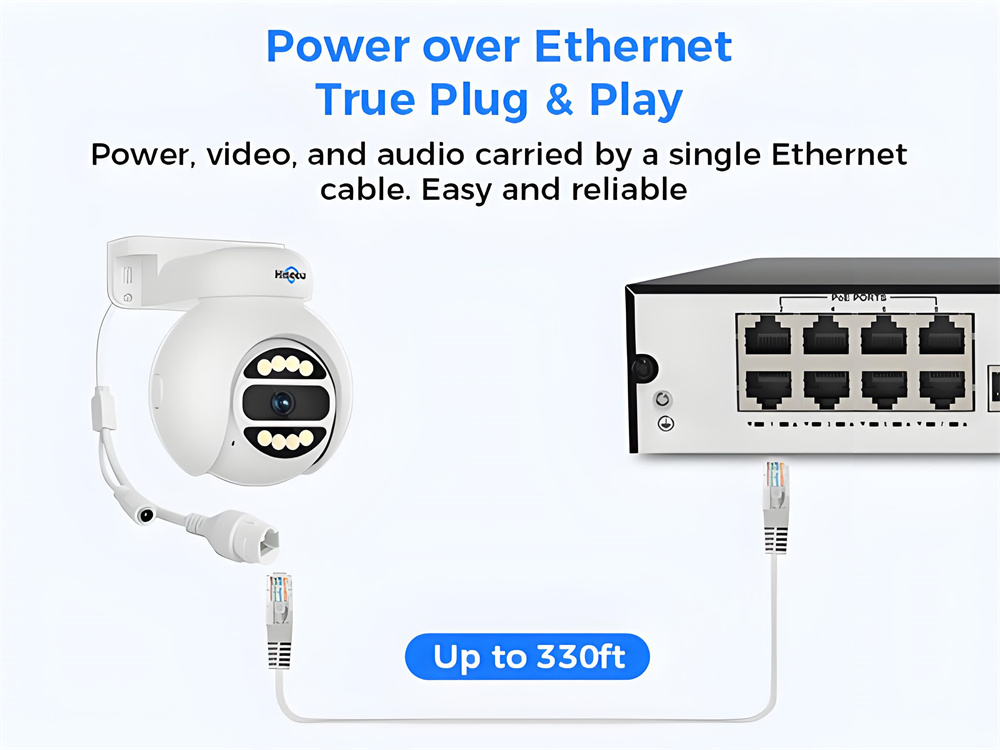 Funkcija praćenja ljudi umjetnom inteligencijom na Hiseeu PK-4YHD685