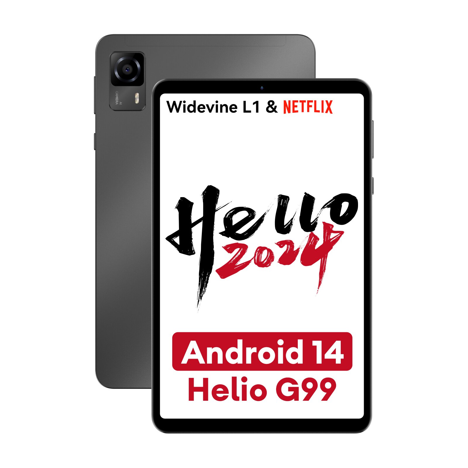 HEADWOLF FPad 5 Helio G99 オクタコア 8GB+8GB RAM 128GB ROM Netflix 
