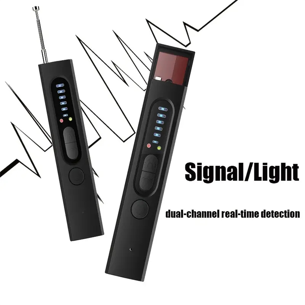 X13 Hide Camera Detector Bug Detector, Listening Device Detector GPS Tracker Detector Bug Sweeper RF Wireless Signal Scanner For Home Office Travel