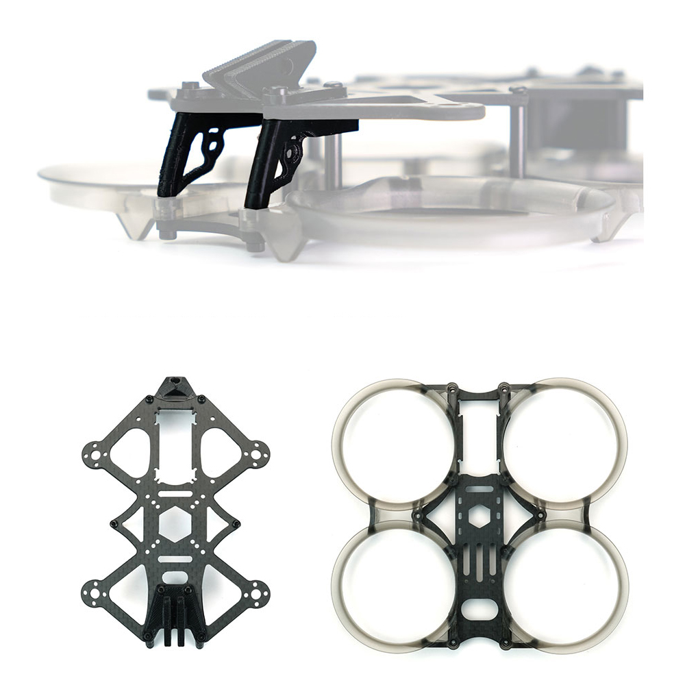 STPHOBBY iKUN20 97mm Wheelbase 2 Inch Whoop Frame Kit Support DJI O3 / Vista / Walksnail / Analog for DIY RC Drone FPV Racing