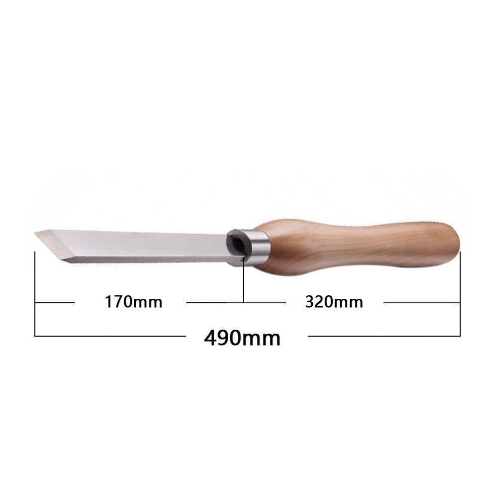 M2 HSS 6.5mm 19mm 40mm Woodworking Turning Chisel Roughing Gouge Bowl Gouge Skew Chisel