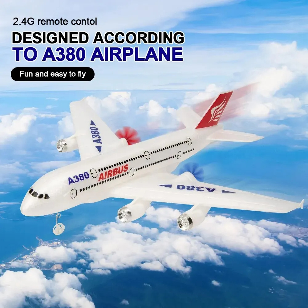 HW30 A380 Airbus Boeing 747 2.4GHz 2.5CH Outdoor Glider EPP RC Airplane