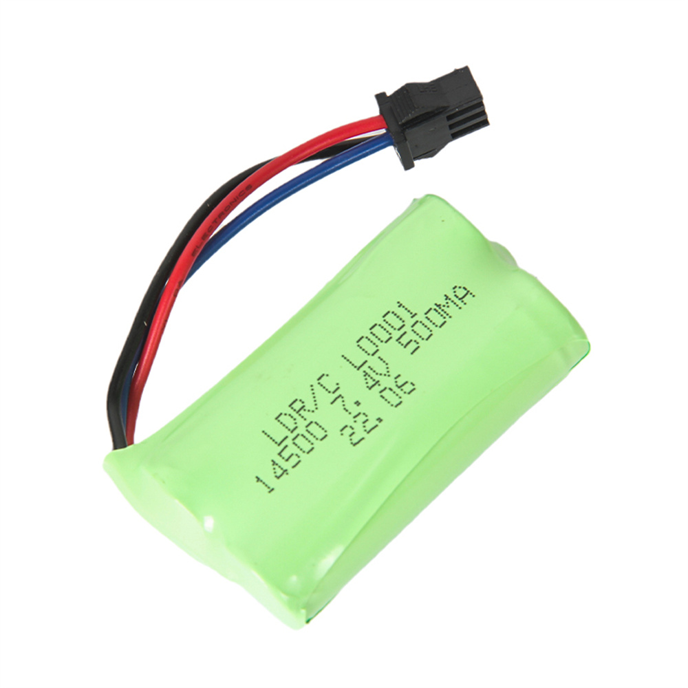 LDRC A86 A86P 1/18 RC Car Spare 7.4V 500mAh 2S Li-ion Battery SM Plug LA0001 Drift Vehicles Models Parts Accessories