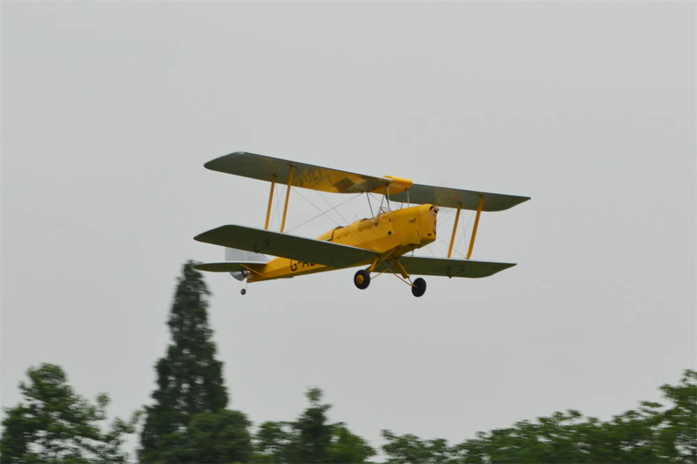 Tony Ray's Aero Model DH.82 Tiger Moth 1/6 Balsawood 1500mm Wingspan RC Airplane KIT