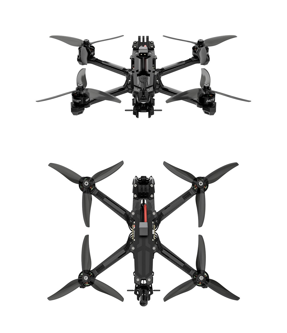 GEPRC Vapor X5 Analog 230mm 5 Inch 6S GPS Freestyle FPV Racing Drone PNP BNF with ELRS 2.4G TBS NanoRX MATEN 5.8G 1.6W VTX