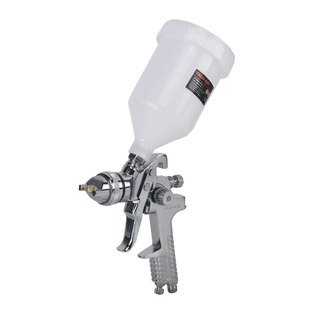 Gravity Spray Gun 2-3.5bar 600cc  High-Performance Gravity Feed Spray Gun Φ1.4mm Standard Nozzle Φ1.4-Φ1.7 & Φ2.0mm Lightweight and Versatile for DIY and Professional Use