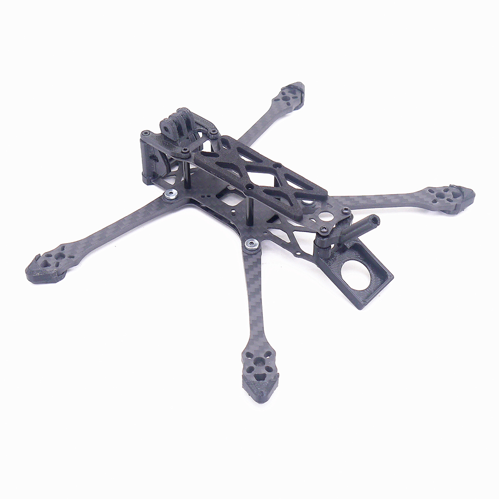 TEOSAW Ran4 Advanced 185mm 4 Inch Foldable Long Range Frame Kit Support VISTA HD System for DIY RC Drone FPV Racing