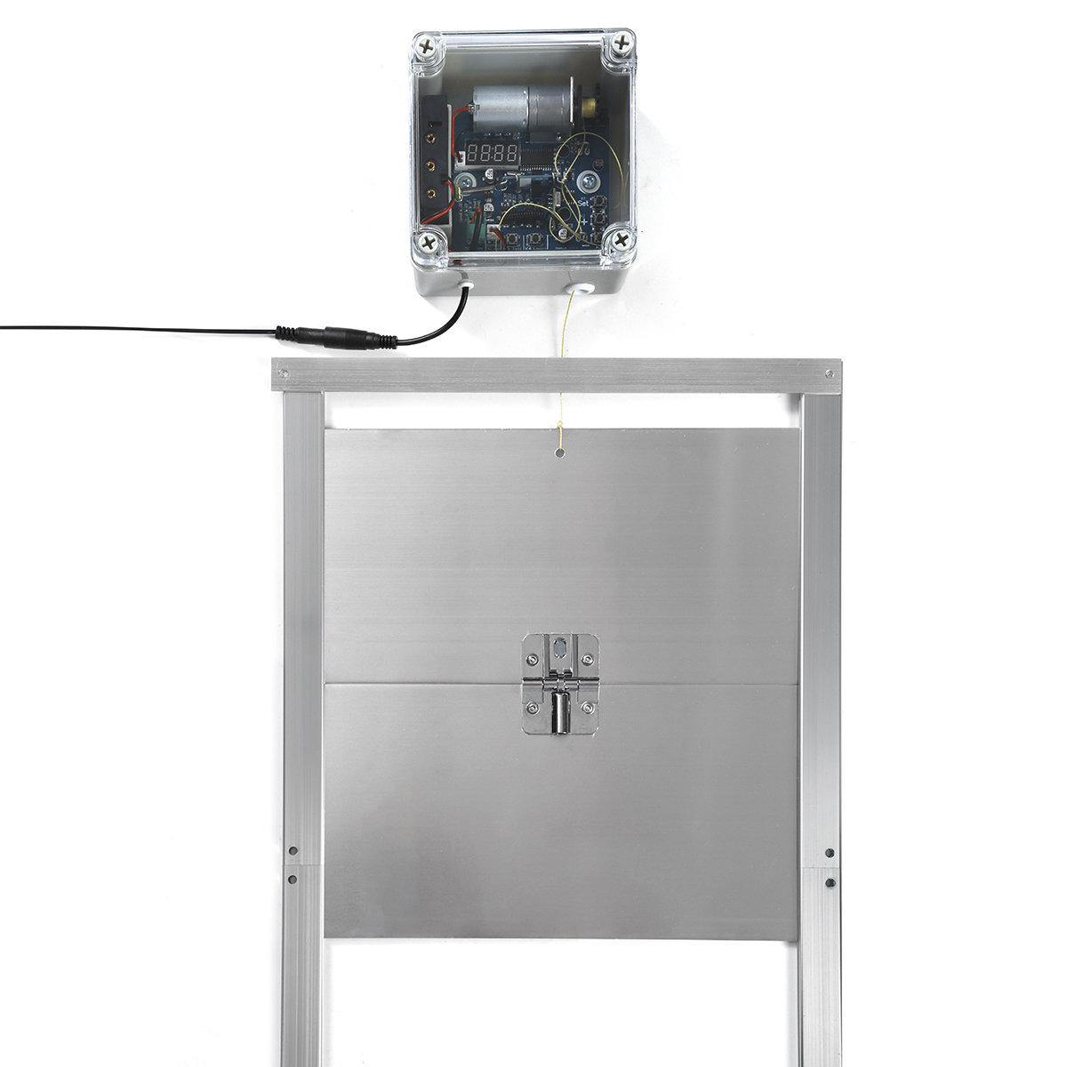 Apriporta Automatico Kit Porta Automatica per Pollaio Galline Oche 30x30cm  100-240V IP44 HW0120