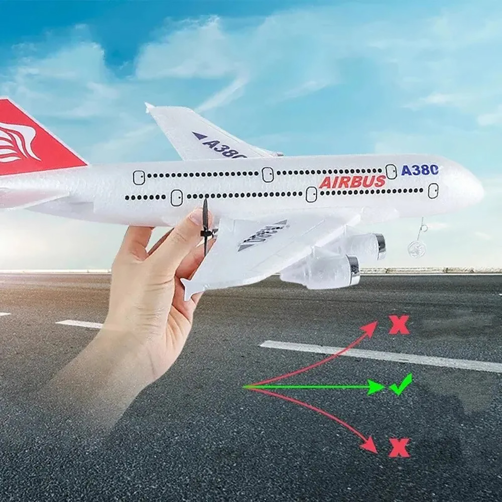 HW30 A380 Airbus Boeing 747 2.4GHz 2.5CH Outdoor Glider EPP RC Airplane