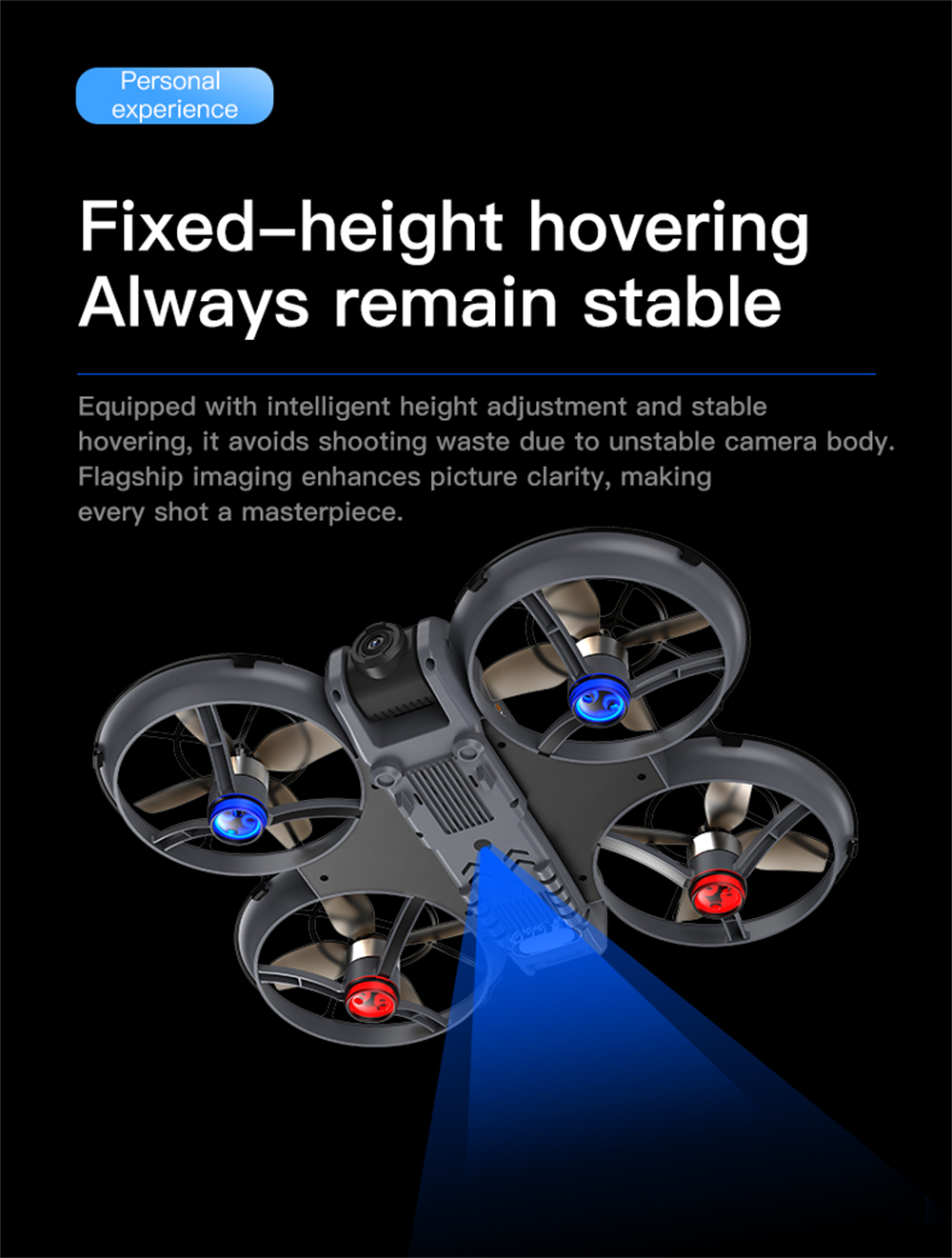 X226 WiFi FPV with Goggles Glasses / 5.9inch LCD Screen Controller HD Dual Camera Electrically Adjustable Optical Flow Hover Circle Protection LED Light Brushless 2.4G 4CH 6-Axis Remote Control Toys RC Drone Quadcopter RTF