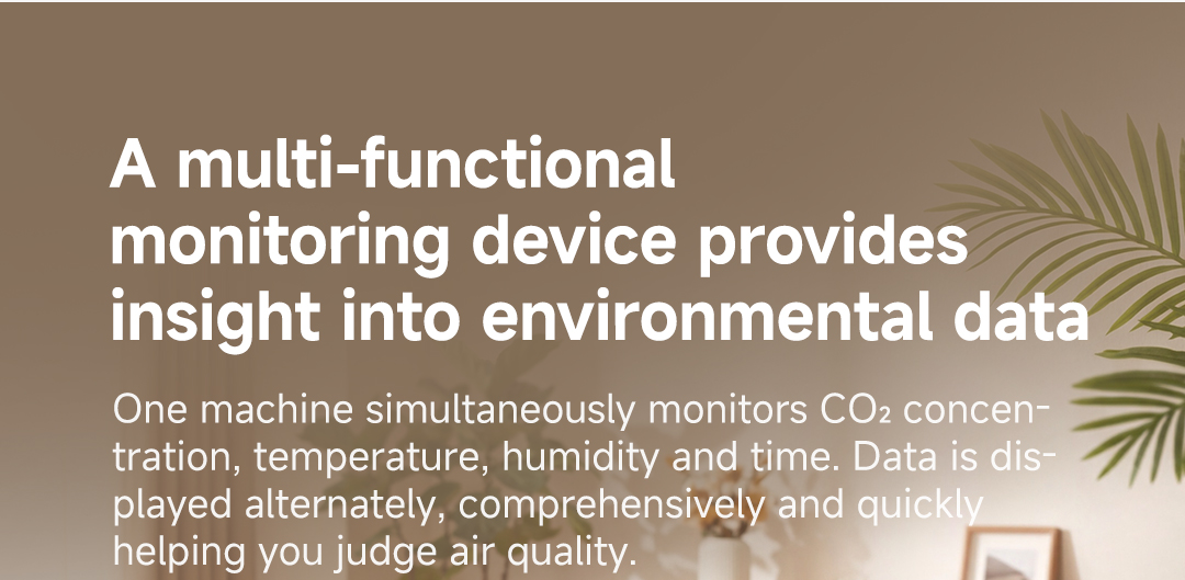 ATuMan CF1 Multifunctional Carbon Dioxide Monitor