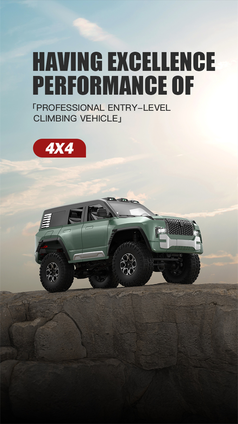 SG PINECONE FOREST 2403 for Wrangler 1/24 2.4G 4WD RC Car Off-Road Vehicles Climbing Rock Crawler Full Scale LED Light Models Toys