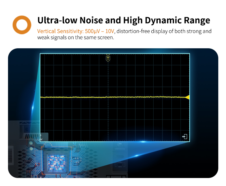 OWON ADS804A ADS814A ADS824A Digital Oscilloscope 70MHz 4Channel