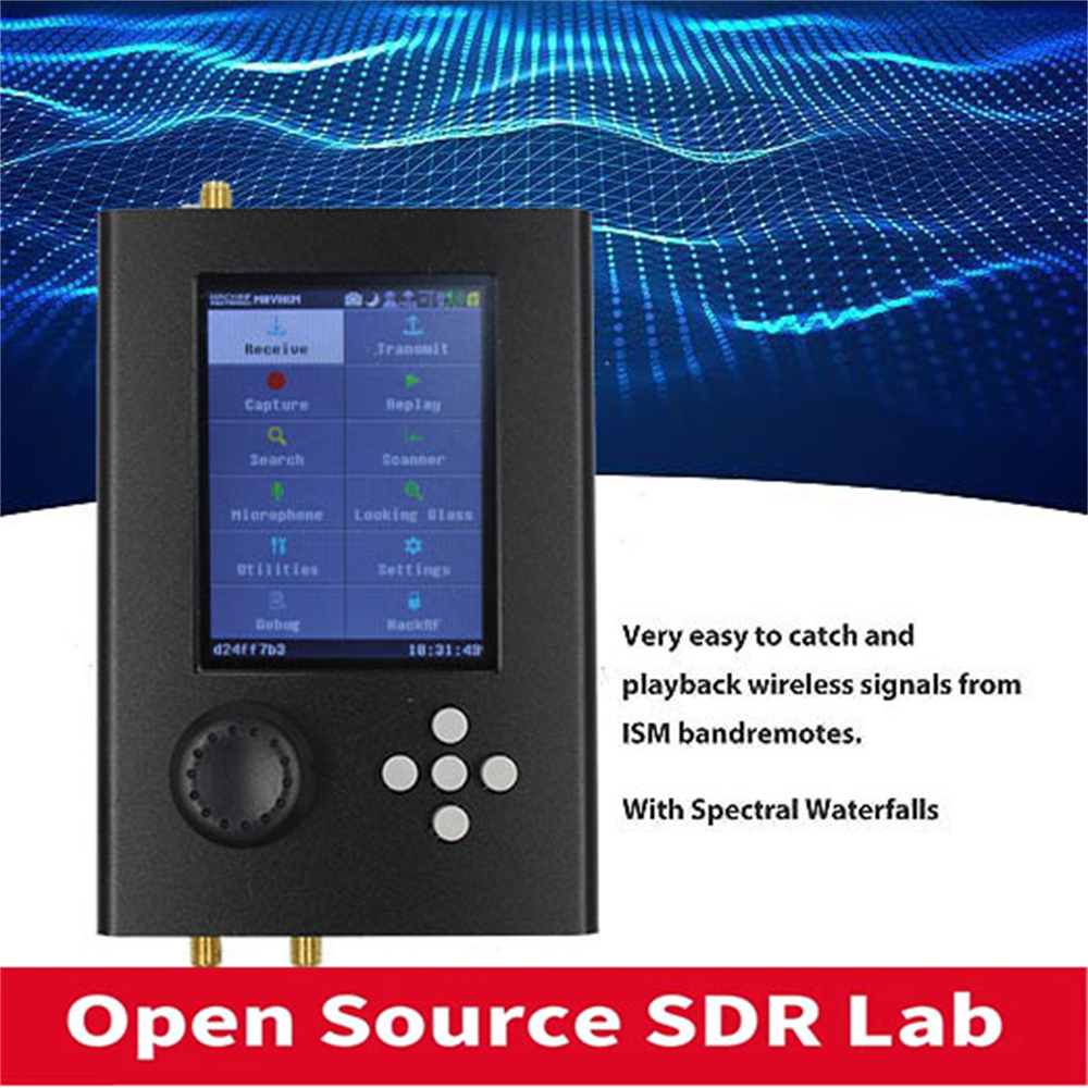 Open Source SDR Lab 3.2 Touchscreen Upgraded HackRF One V1.7.3