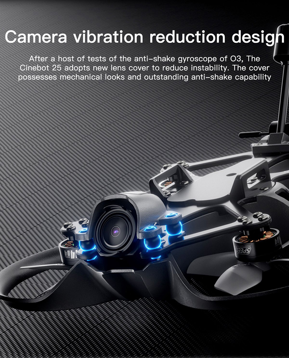 GEPRC Cinebot25 S WTFPV 2.5 Inch 4S RC FPV Racing Drone with TAKER G4 45A AIO 1404 4600KV Motor NO VTX NO Camera
