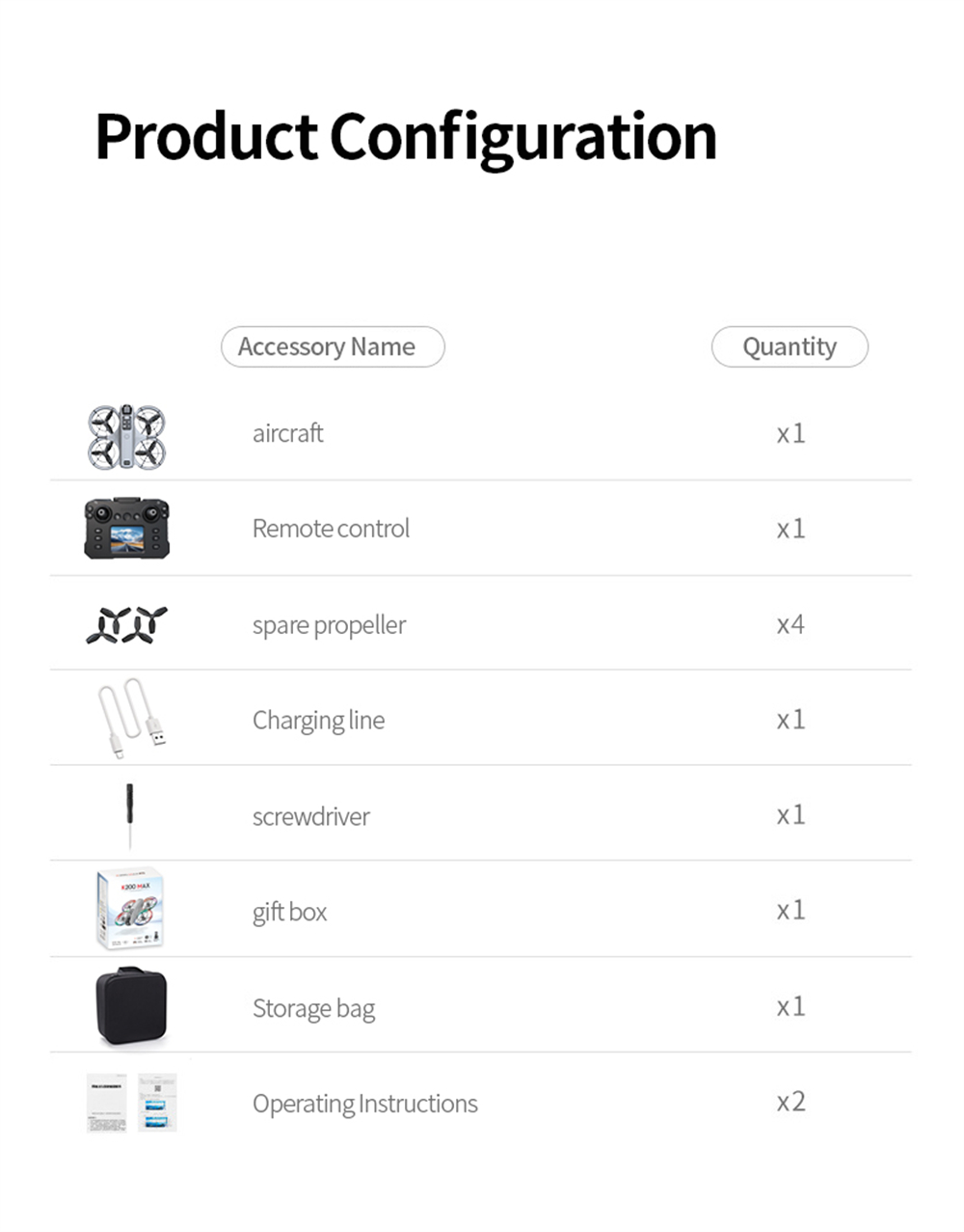 XKJ K200 MAX WiFi FPV with LCD Screen Controller HD Dual Camera Electrically Adjustable Optical Flow Hover Automatic Obstacle Avoidance Dazzling 7-Lights Circle Protection Brushless 2.4G 4CH 6-Axis Remote Control Toys RC Drone Quadcopter RTF