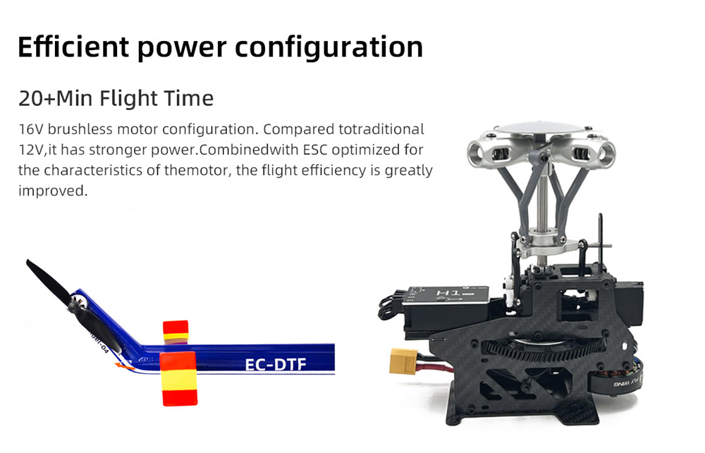 FLY WING BO-105 470 Class 2.4G 6CH GPS Stabilized Scale RC Helicopter RTF With H1 Flight Controller