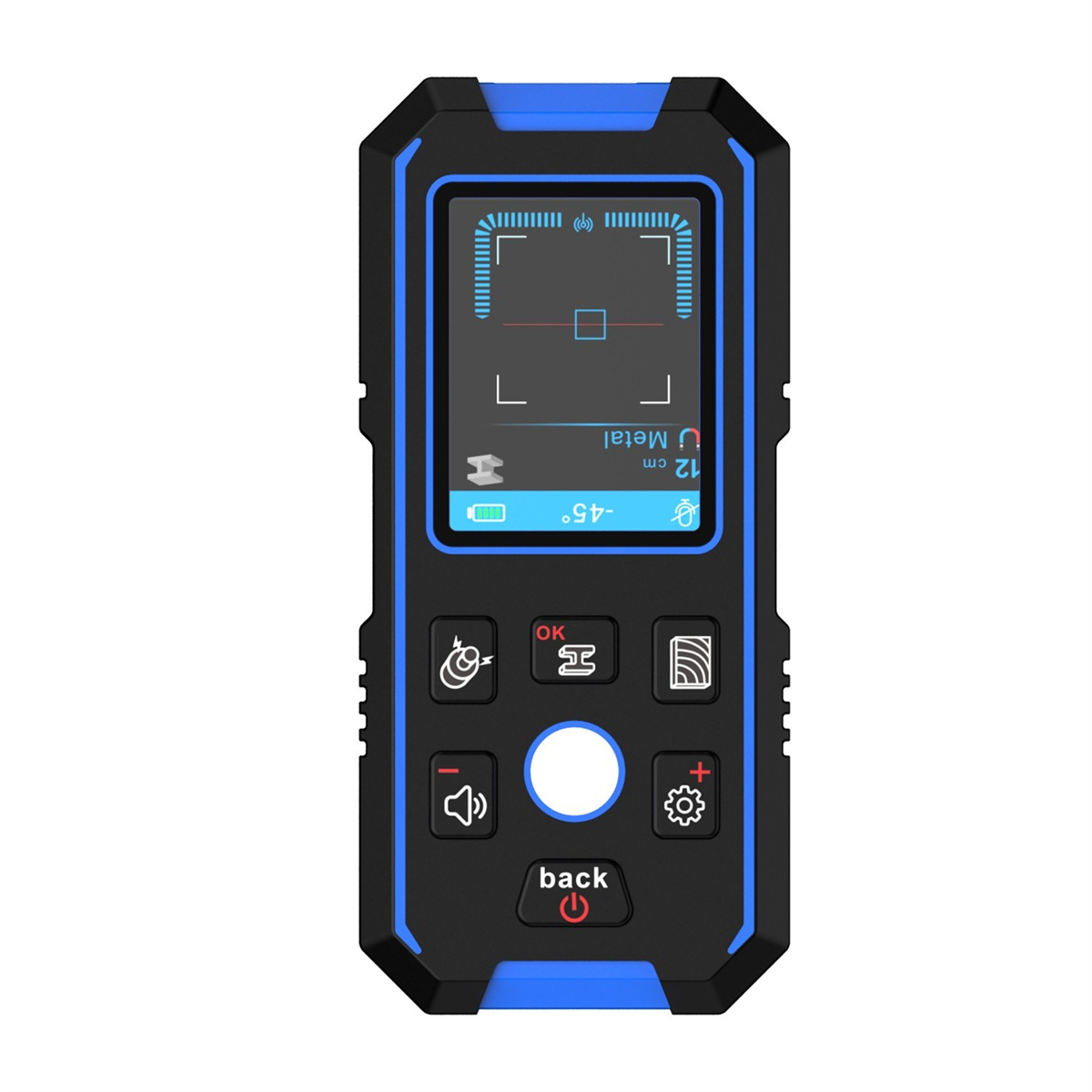 NOYAFA NF-518 Pinpointer metal detector multifunction 3in1 Detector Wall Scanner Metal Wood AC Live Wires Handheld Depth Tracker