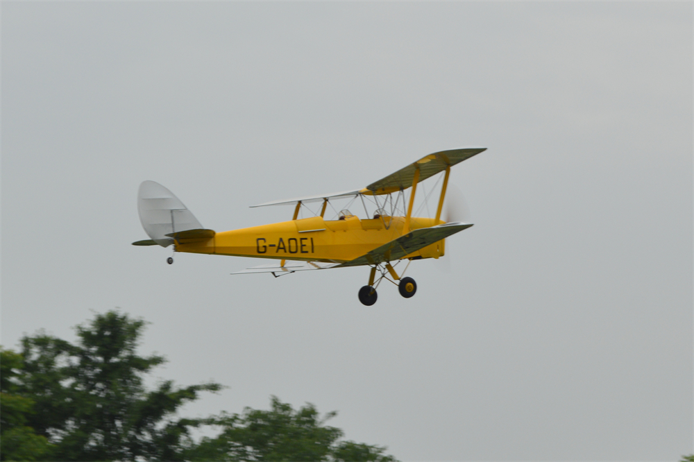 Tony Ray's Aero Model DH.82 Tiger Moth 1/6 Balsawood 1500mm Wingspan RC Airplane KIT