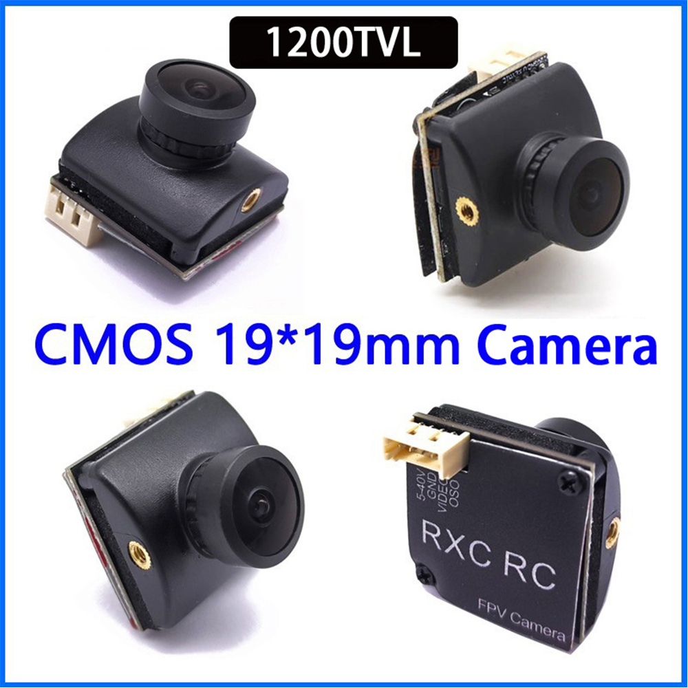 EWRF Long Range 5.8Ghz 2W FPV Wireless Transmitter 2000mW VTX with Dual Video FPV Camera 2.1mm CMOS 1200TVL for RC Drone