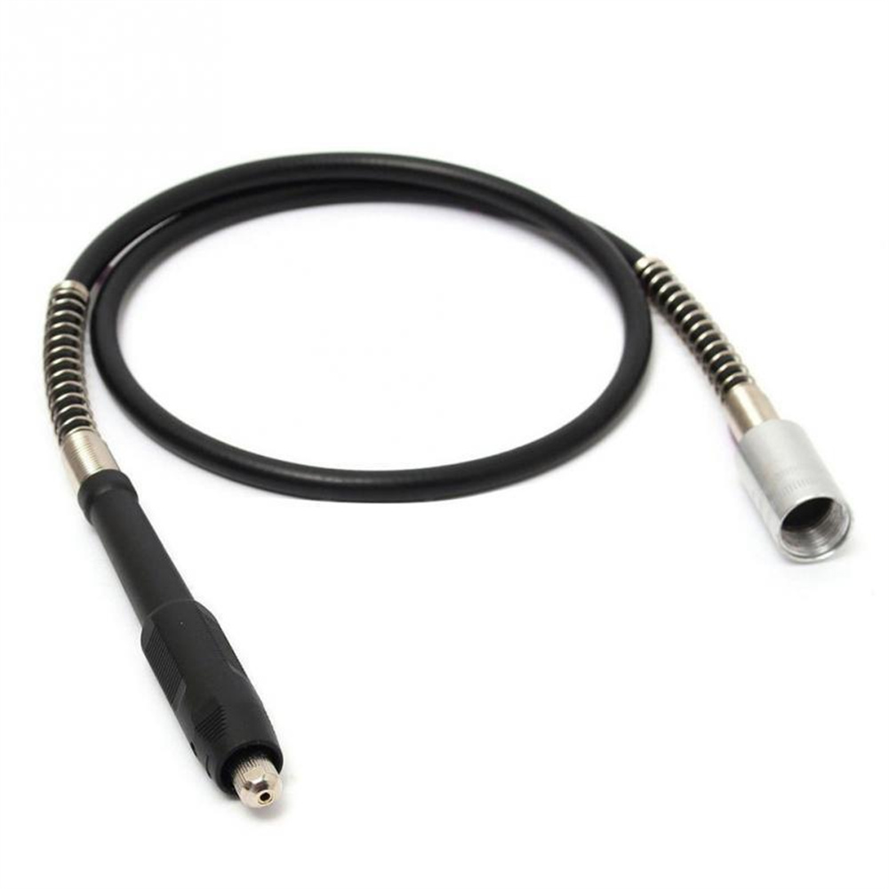 Flexible Shaft for 3.2mm Collet Chuck Electric Grinder with 3mm Input Shaft and M19x2 Metal Nut - Perfect for Jewelry Making and Woodworking Projects