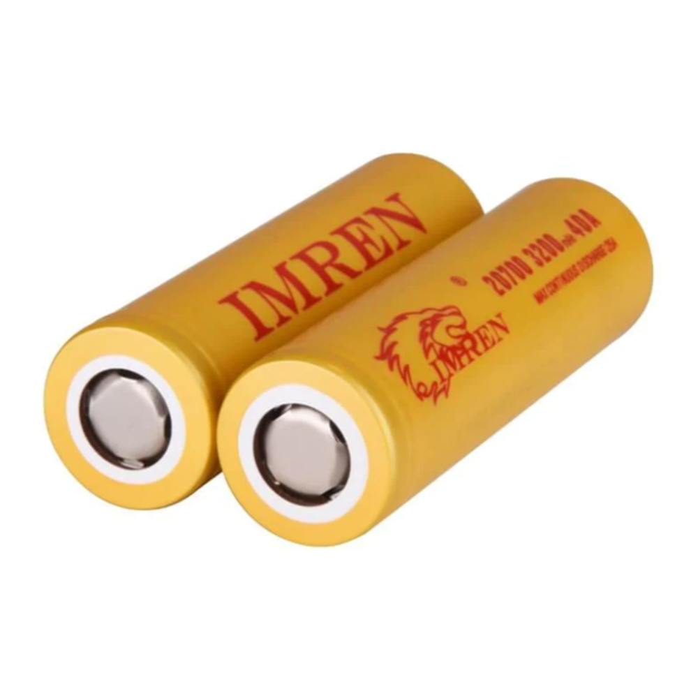 [USA Direct] 10/20/40Pcs IMREN 40A High Power 20700 Battery 3200mah Strong Rechargeable Lithium-ion Cells For Flashlights E-bike E-scooter RC Toys Home Tools