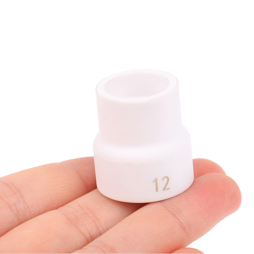 12/16# White Ceramic Nozzle Alumina Cup For WP9/20/17/18/26 Tig Welding Torch #12/16 Ceramic White TIG Welding Cup