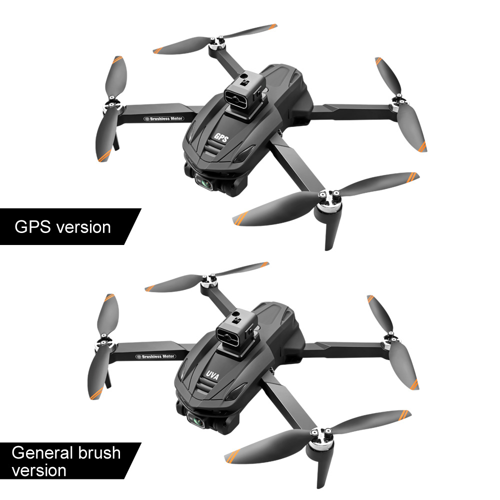 WLRC V168 PRO MAX GPS 5G WiFi FPV with HD Dual Camera Servo Gimbal 360° Intelligent Obstacle Avoidance Optical Flow Hover Brushless Foldable RC Drone Quadcopter RTF