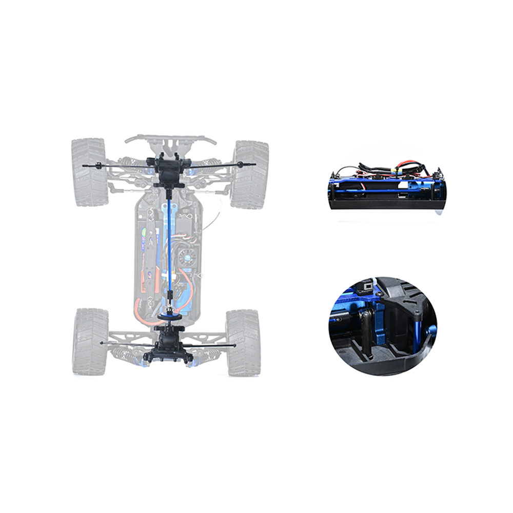 VRX Racing RH1066 1/10 2.4G 4WD High Speed Brushless Electric RC Car Vehicle Model RTR
