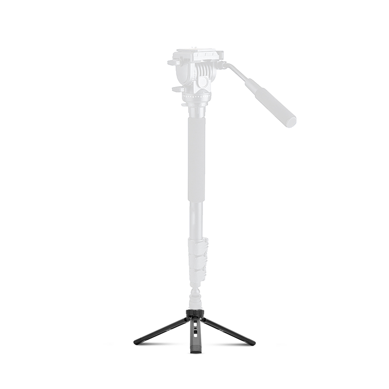Mini Metal Tripod Four-height Adjustable Stand Portable Mount Bracket for Phone Camera Vlog Broadcasting