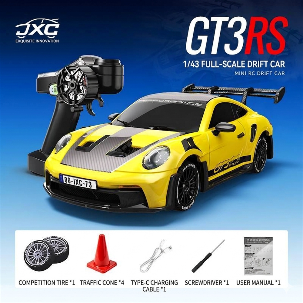 JXC PO4302 RTR 1/43 2.4G 4WD Drift RC Car with Gyro Full