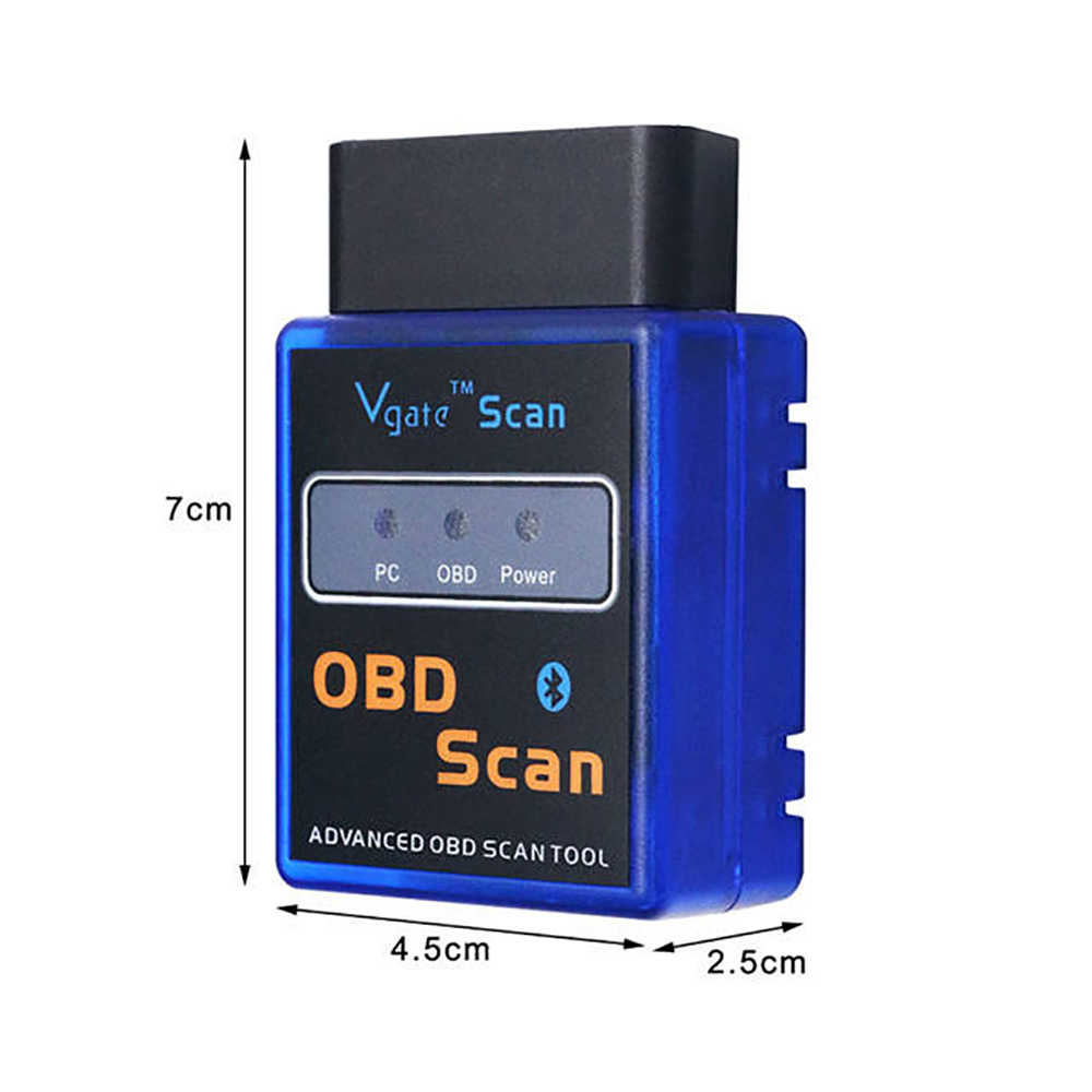 Vgate Mini ELM327 bluetooth OBD2 V2.1 ELM 327 OBD 2 Car Diagnostic Tool Code Reader Diagnostic Tool OBD II Scanner