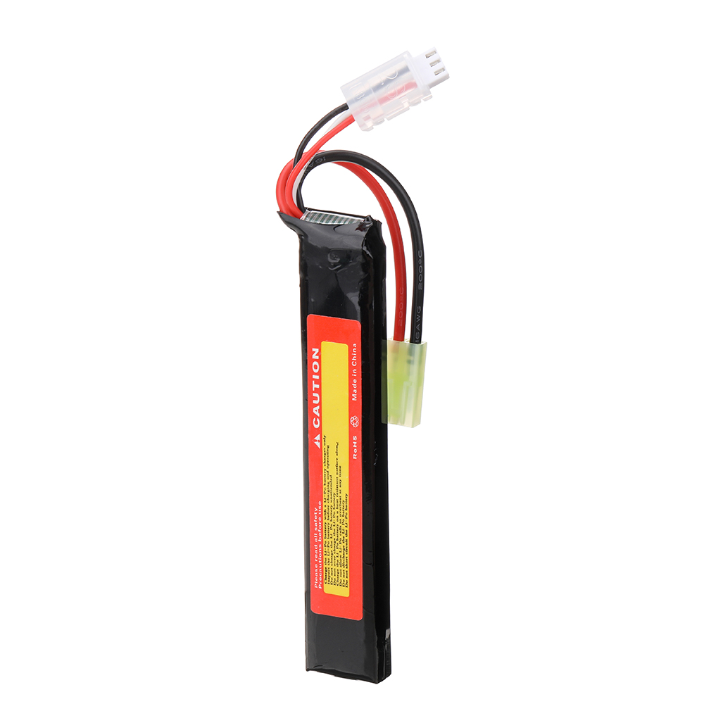 ZOP Power 7.4V 1500mAh 25C 2S LiPo Battery Tamiya Plug With T Plug Adapter Cable for RC Car