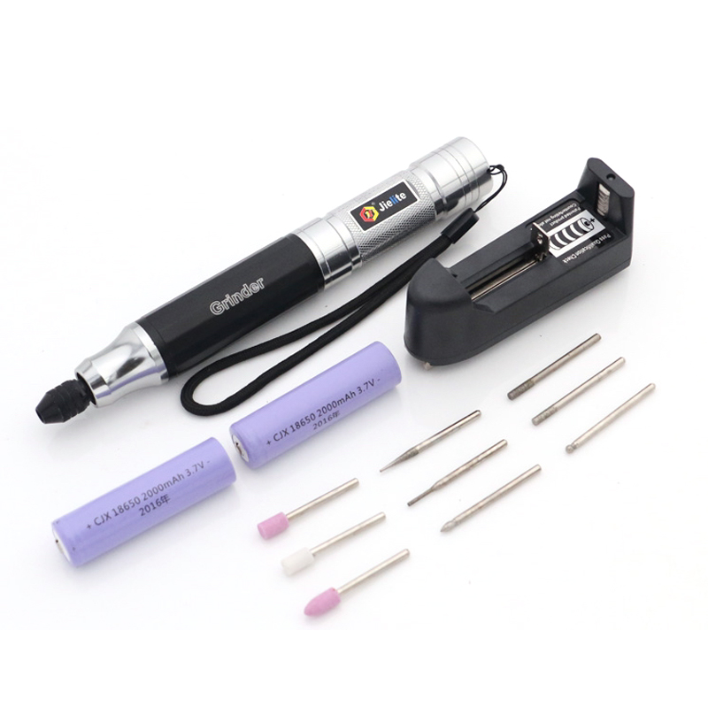 Mini Electric Grinder Tool Set USB Charging Grinding Machine for Carving Wood Punching Metal Grinding Polishing