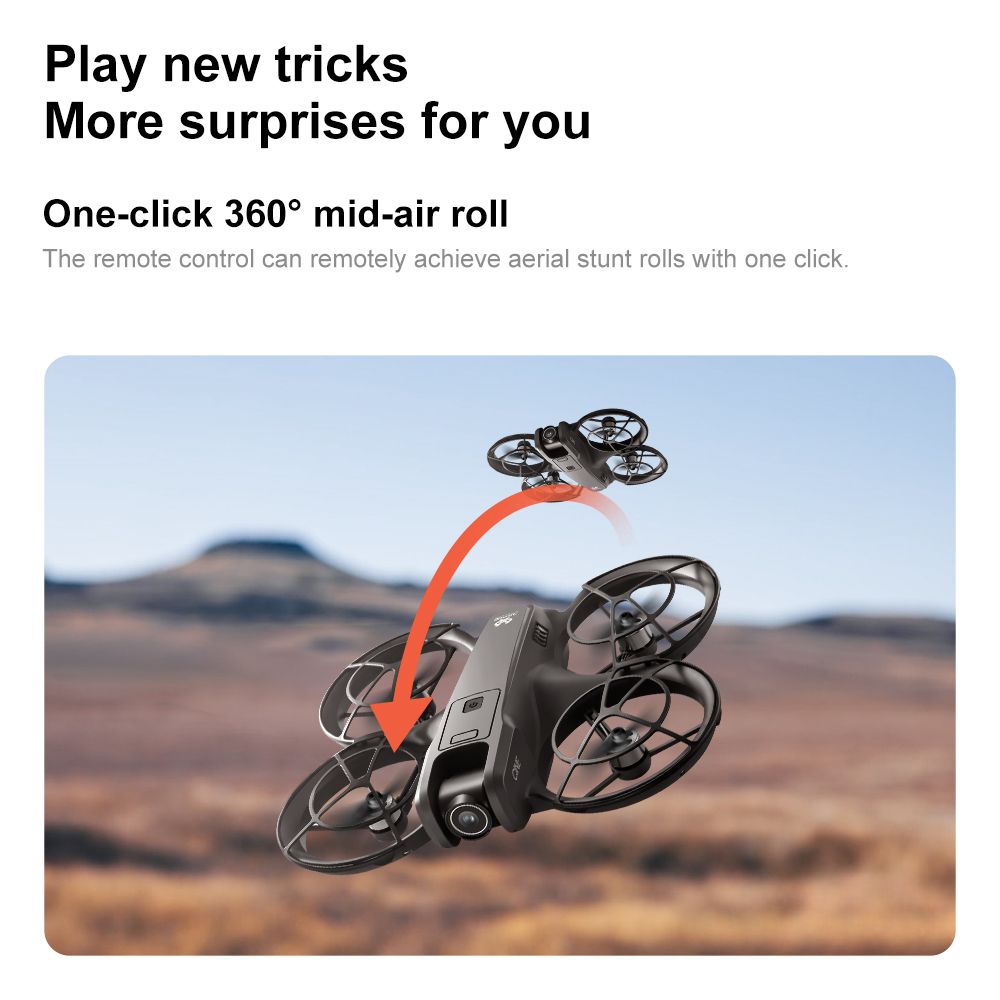YCRC V666 WiFi FPV with LCD Screen Controller HD ESC Dual Camera Optical Flow Hover Automatic Obstacle Avoidance Brushless LED Light Circle Protection Kids Gifts 2.4G 4CH 6-Axis Remote Control RC Toys Drone Quadcopter RTF