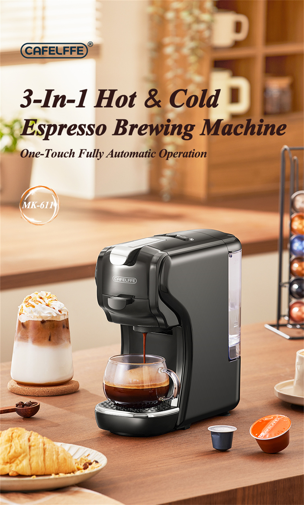 cafelffe コーヒーマシーン Amazon.com: CAFELFFE Portable Coffee Maker,3 in 1 Manual