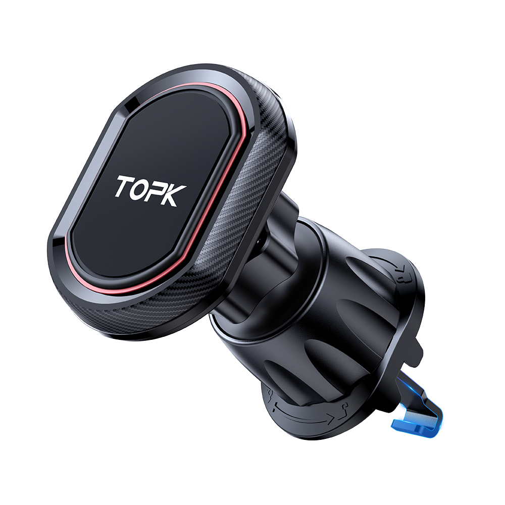 TOPK D37-G Magnetischer Auto-Handyhalter mit 360° Drehung für die Auto-Lüftungsöffnung  zur Handyhalterung Sale - Banggood Deutschland Mobile-arrival notice