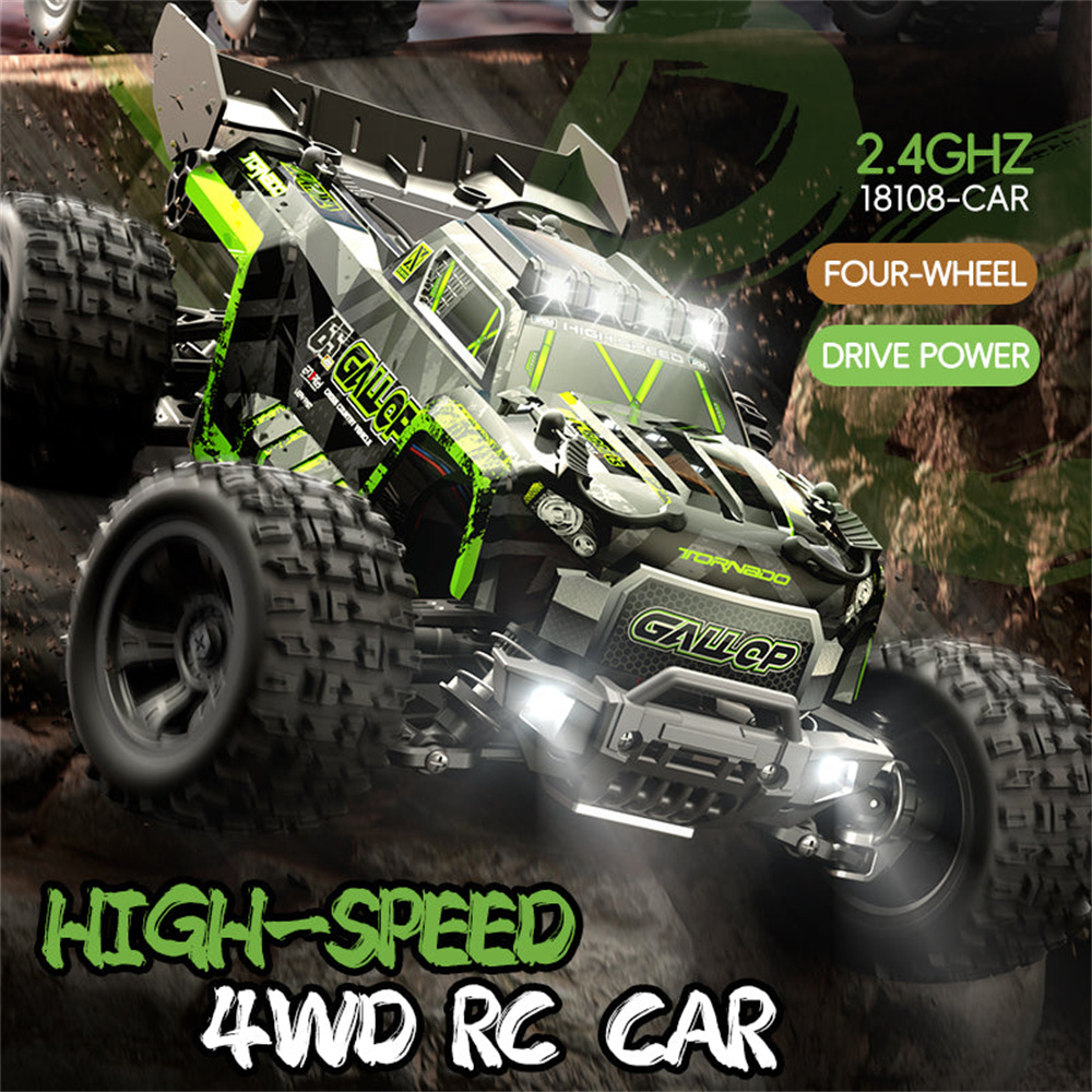 SCY LH18108 1/18 4WD 2.4G High-speed RC Car Vehicle Model Truck Full Proportion Control