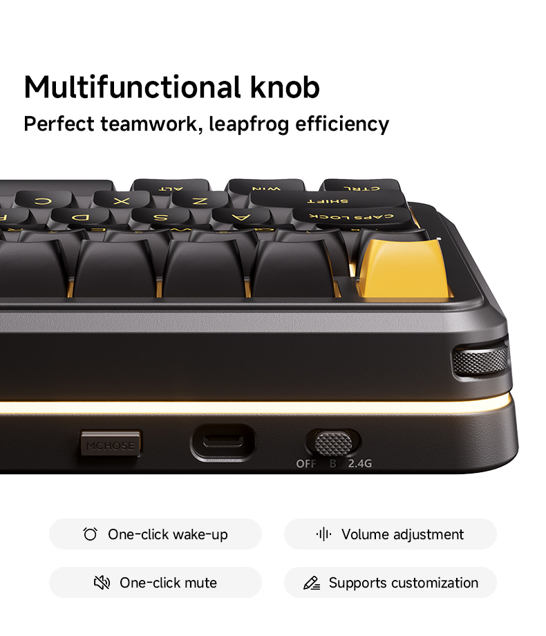 MCHOSE K99 V3 Tri-mode Mechanical Gaming Keyboard 98-Keys Gasket