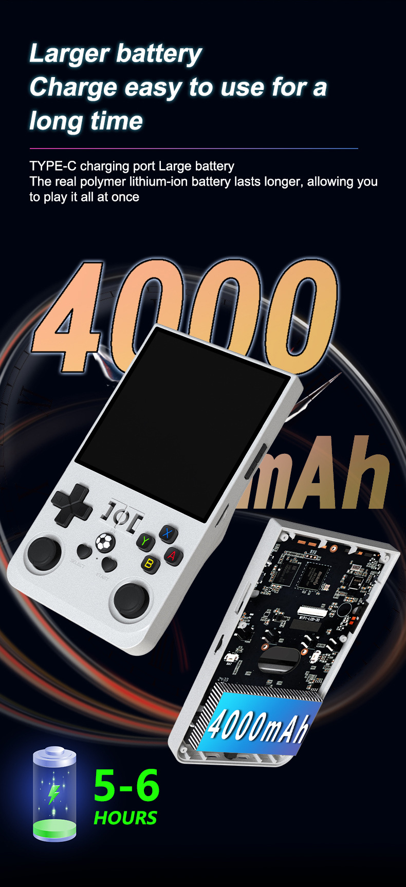 R36 Max, Nouvelle Version améliorée de la Console de Jeux R36S, Console de Jeu Portable , système Linux Open Source, Carte TF 64 Go, 15 000 Jeux rétro, écran IPS de 3,5 R36 Max, Nouvelle Version améliorée de la Console de Jeux R36S, Console de Jeu Portable , système Linux Open Source, Carte TF 64 Go, 15 000 Jeux rétro, écran IPS de 3,5