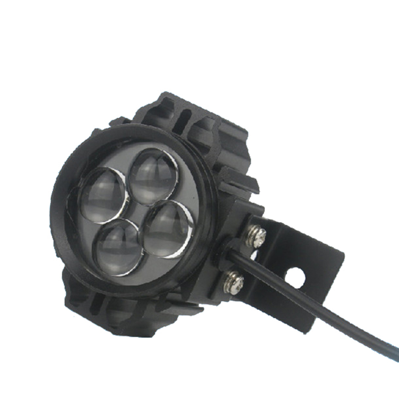 36-48V 6W Wide Voltage Highlight Spotlight  Headlamp Horn Electric Bike Electric Scooter Motorcycle Horn Headlight