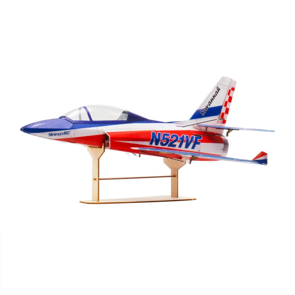 MinimumRC Savannah Jet 4 Channels 30mm EDF 420mm Wingspan RC Airplane Fixed Wings KIT+EDF