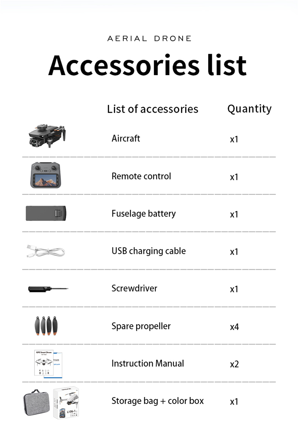 LYZRC L106-1 GPS 5G WiFi FPV with 5.9inch LCD Screen Controller 720P HD Dual Camera Servo Gimbal 360° Obstacle Avoidance Brushless Foldable RC Drone Quadcopter RTF
