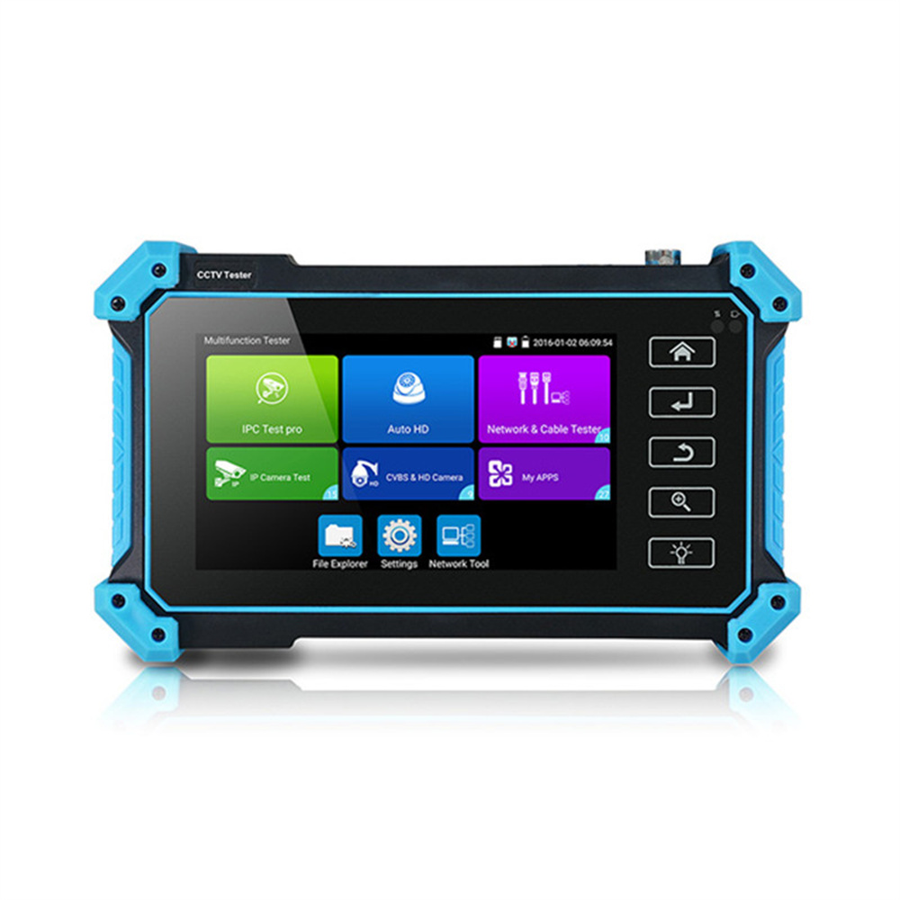 WANGLU IPC-5100 Plus / IPC-5100C Plus 4K IP CVI TVI AHD Analog 5 IN 1 VGA HDMI Input Monitor POE TDR CCTV Tester Digital Cable Tracer