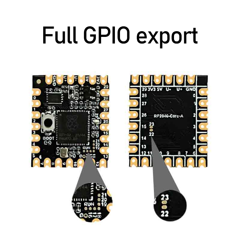 C3642 Raspberry pi Pico Development Board RP2040-Core-A Based On RP2040 Dual Core Processor Module Board