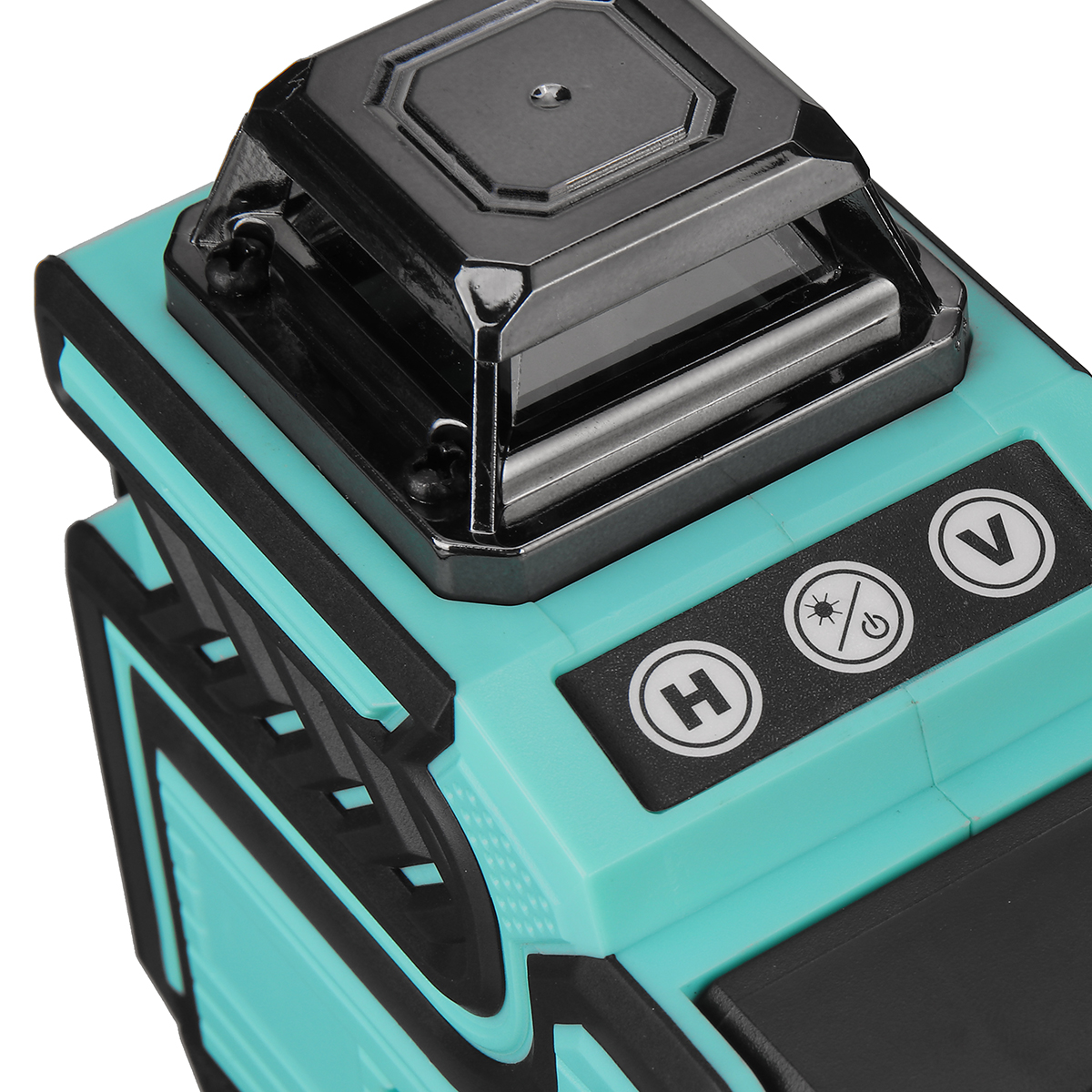 MUSTOOL 16 Lines 4D Laser Level Dual Batteries 360°Horizontal Vertical Cross Green Light Self-Leveling Measure