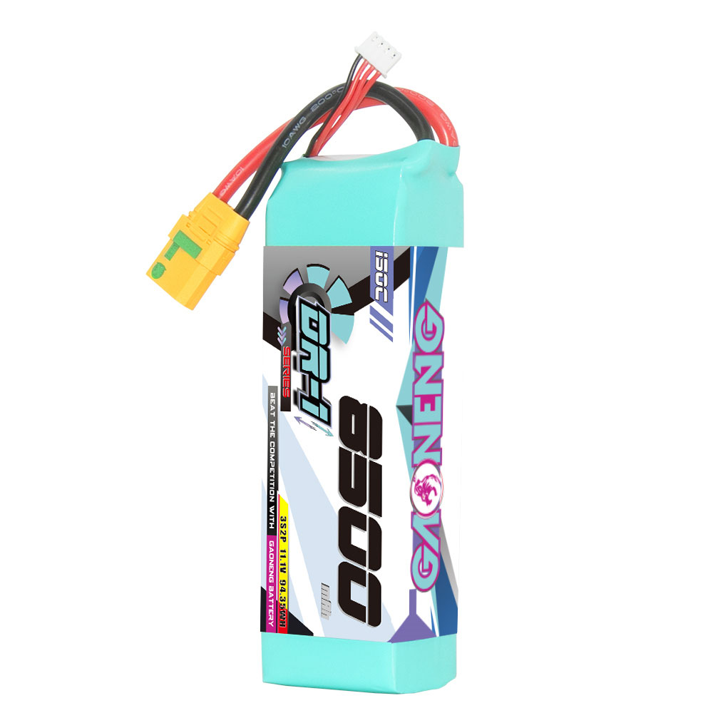 Gaoneng 11.1V 8500mAh 150C 3S LiPo Battery XT90-S / T Plug for 1/8 RC Cars